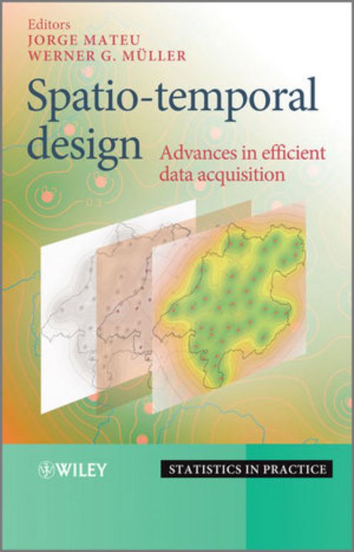 This picture shows the cover of the book Spatio-temporal Design