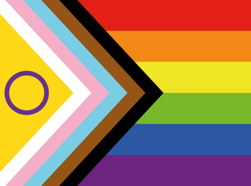 [Translate to Englisch:] Intersex Inclusive Progress Pride Flag