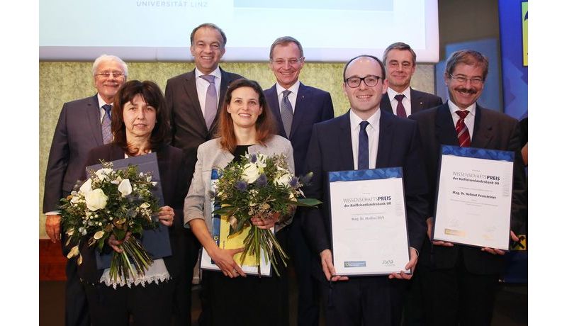 Dr. Christine Mitter - Wissenschaftspreis 2017 Raiffeisenlandesbank OÖ