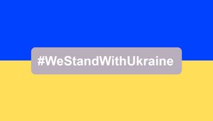Ukrainian Flag, We Stand with Ukraine
