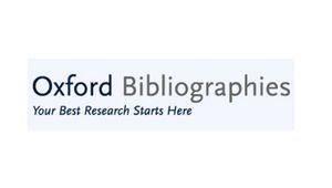 Logo der Datenbank Oxford Bibliographies Online