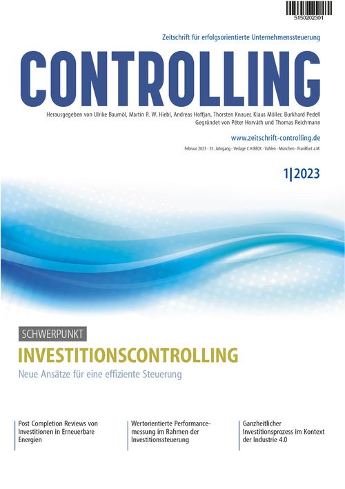 [Translate to Englisch:] Controlling 1/2023