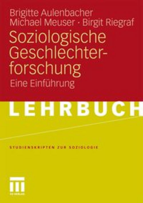 Buchcover Soziologische Geschlechterforschung