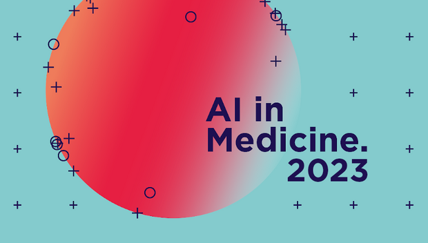 [Translate to Englisch:] AI in Medicine Logo