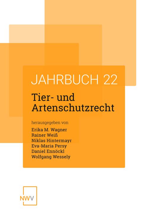 Cover Tier- u ArtenschutzR - Jahrbuch 2022