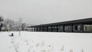 Die Kepler Hall im Winter