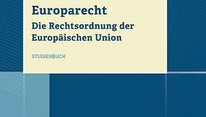 Buchcover Studienbuch Europarecht