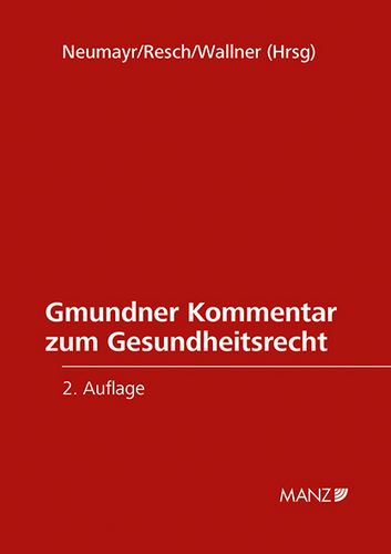 Cover der neuen Ausgabe des Gmundner Kommentars
