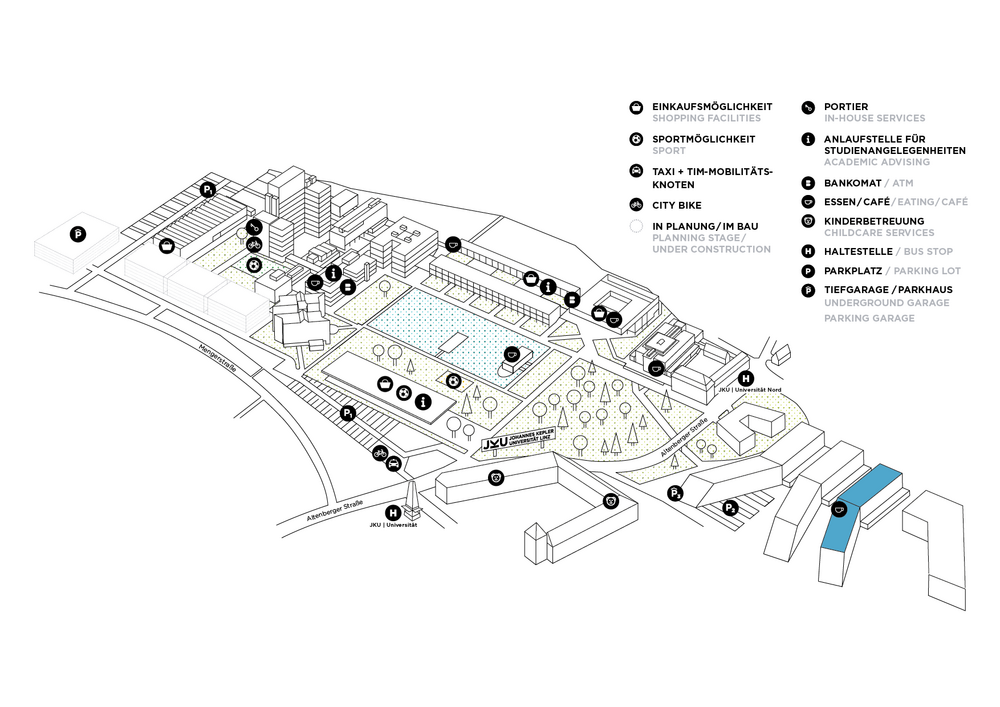 JKU Campusplan Science Park 3