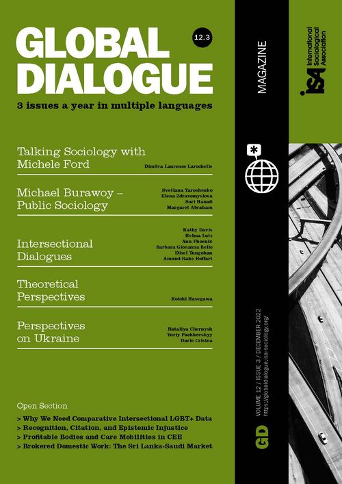 Global Dialogue Volume 12, Issue 3, December 2022