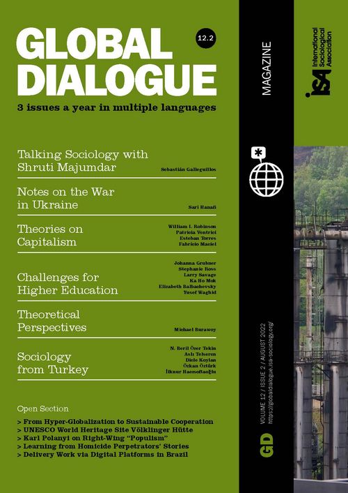 Global Dialogue Volume 12, Issue 2, August 2022