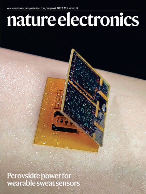 Cover Nature Electronics August 2023