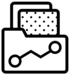 Symbol mit Karteikasten und -reiter