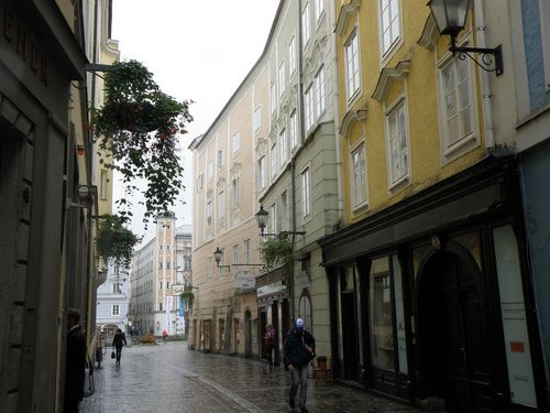 street city center of Linz