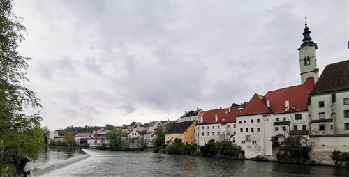 Steyr Stadt mit Fluss