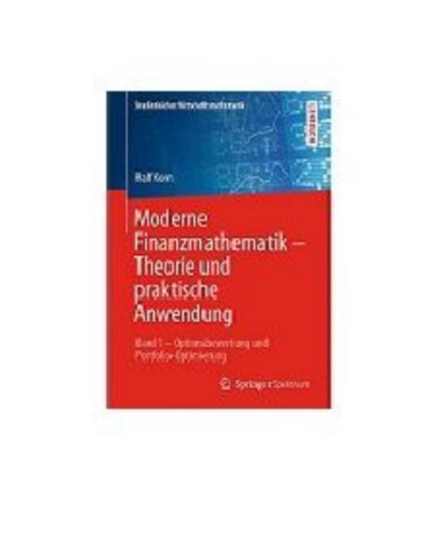 Das Buch zeigt das Cover des Buches "Moderne Finanzmathematik – Theorie und praktische Anwendung Band 2"