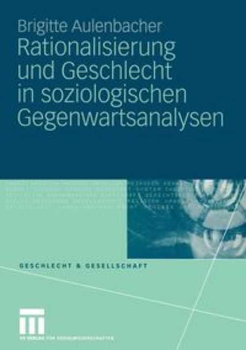 Buchcover Rationalisierung und Geschlecht