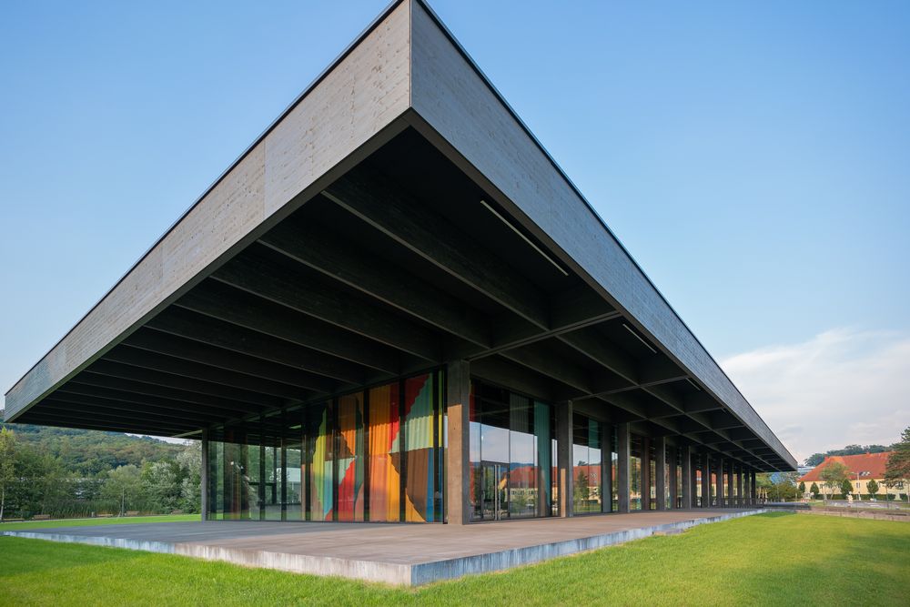 The Kepler Hall located at the JKU campus; photo copyright Ars Electronica, Robert Bauernhansl