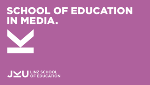 School of Education in Media plus JKU Logo