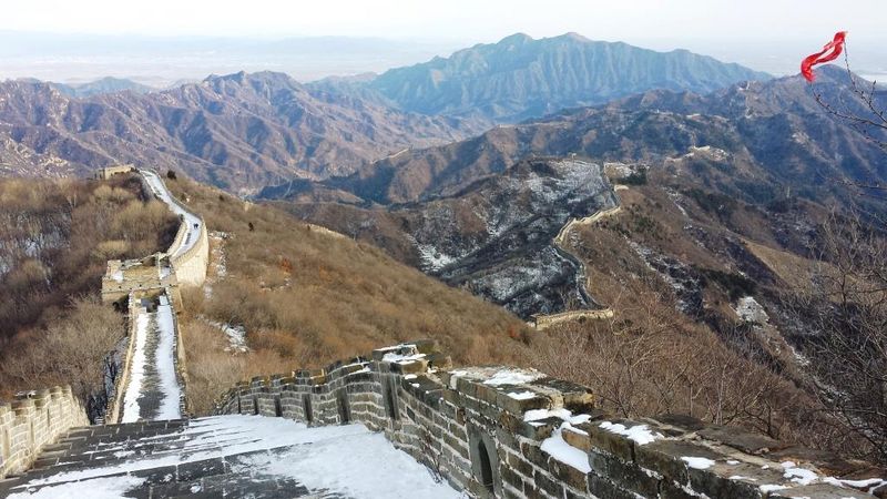 "Freezing Chinese Wall" (Peking, China)