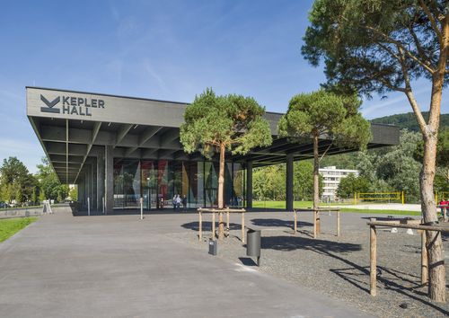 Kepler Hall and forecourt area