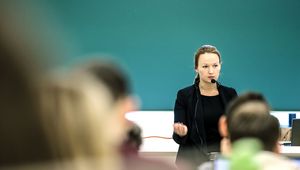 Students in the lecture hall