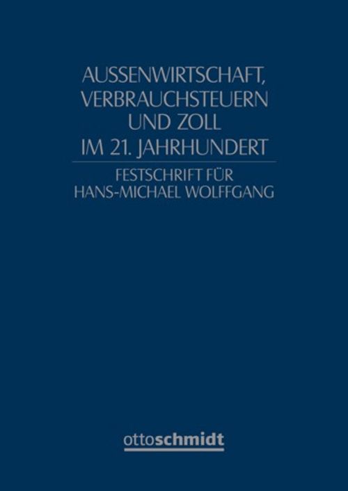 Umschlag der Festschrift für Hans-Michael Wolffgang