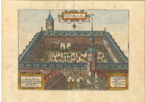 Foto Börse aus dem Jahr 1531