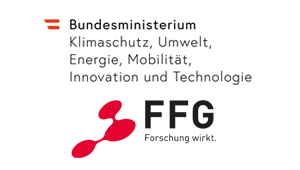 Logo vom BMK und FFG