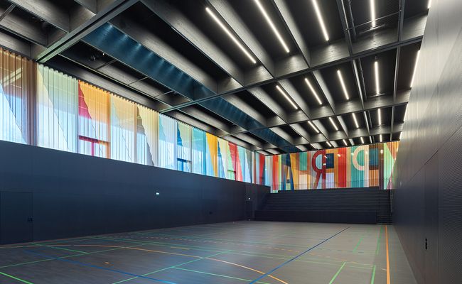 Turnhalle in der Kepler Hall