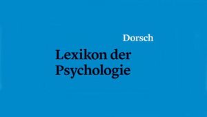 Logo Dorsch Lexikon der Psychologie