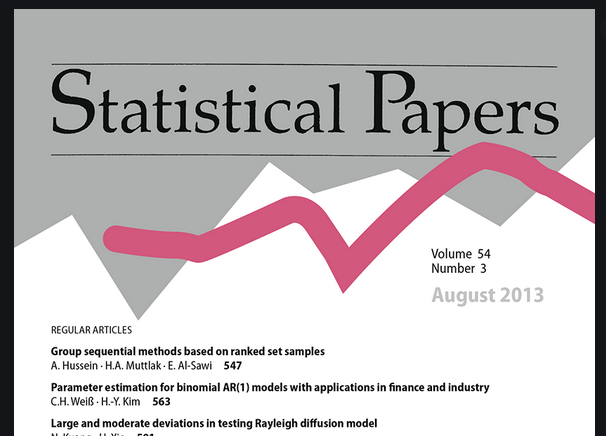 Cover der Statistical Papers