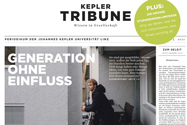 Cover der Kepler Tribune, Ausgabe 4/2021