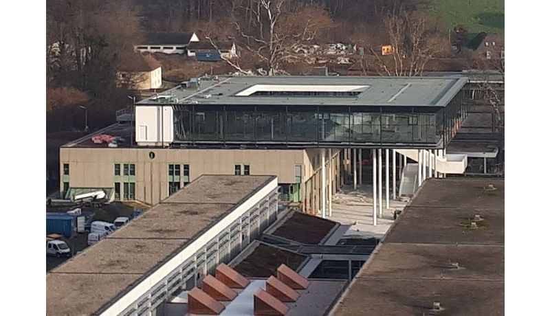 The new Learning Center, taken from the Somnium