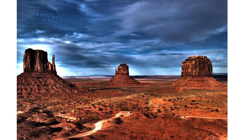 2013: "Monument Valley" (Arizona, USA), 3. Preis Kategorie "Stadt, Land, Fluss"