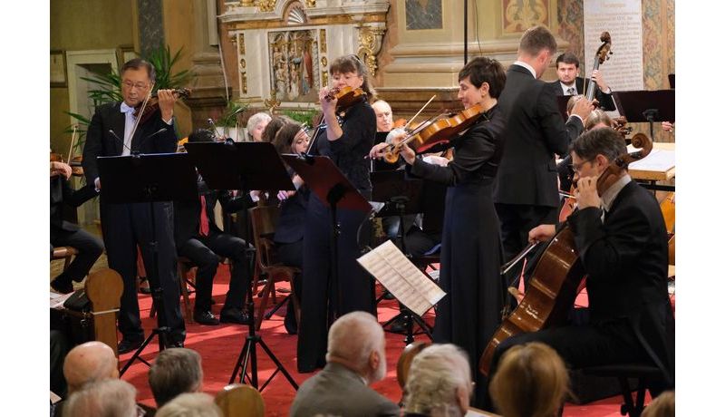 Das Franz Xaver Frenzel Quartett während des Konzerts