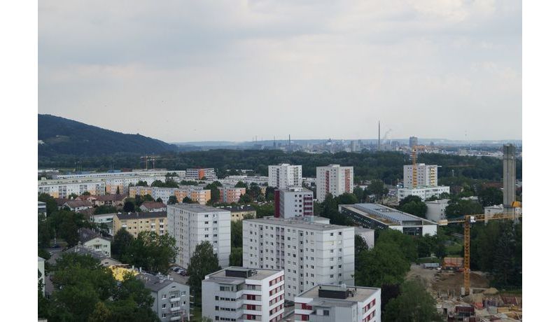 Ausblick auf Linz
