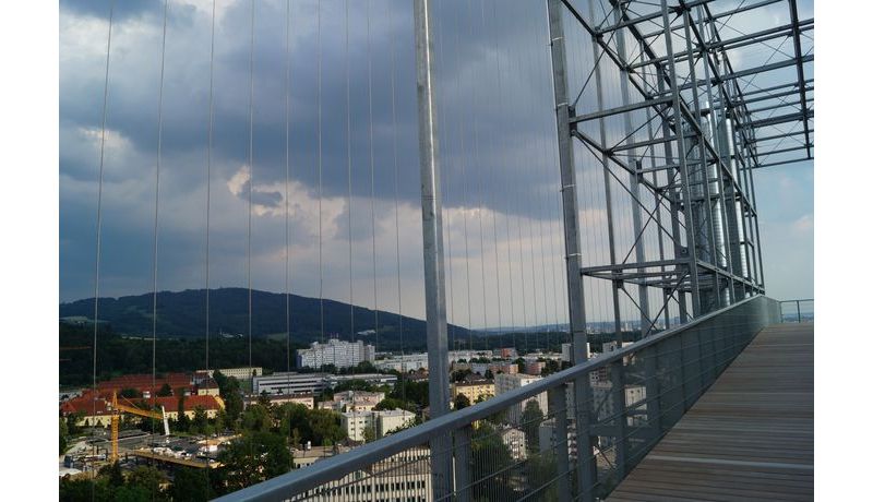 Ausblick auf Linz