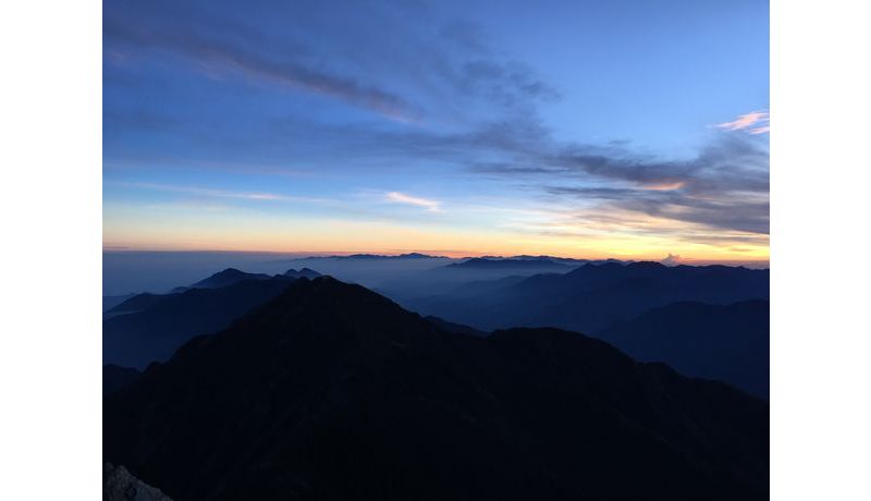 "Above the Clouds" (Yushan Main Peak 3.952 m, Taiwan)