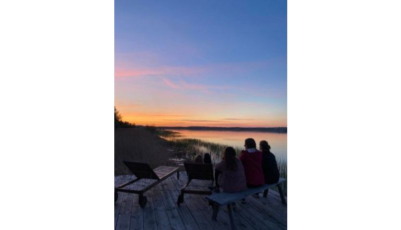 Sonnenuntergänge und Saunieren (Åland, Finnland)
