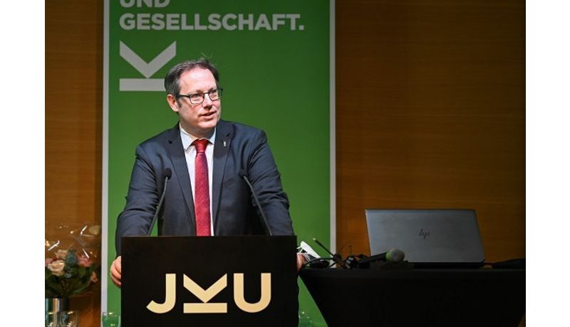Vice-Rector Koch at the Inaugural Lectures on March 7, 2022