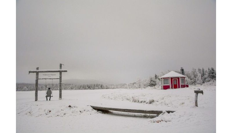 Stille am gefrorenen See (Lappland, Schweden)
1. Preis Kategorie "Studentisches, Menschliches, Kurioses"