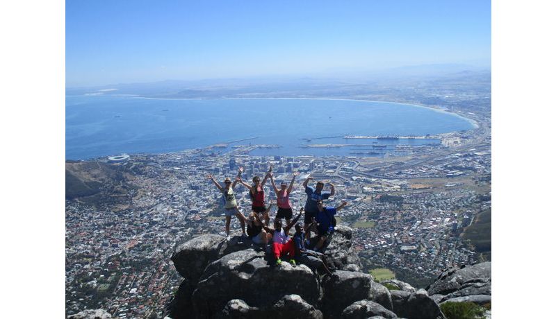 "Hiking Table Mountain" (Kapstadt, Südafrika)
