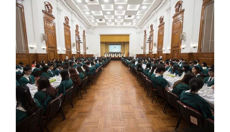"Harry Potter Feeling at the traditional High Table Dinner" (The University of Hong Kong, China)
