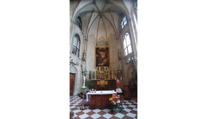 Wiener Stadtspaziergang - In der Kirche