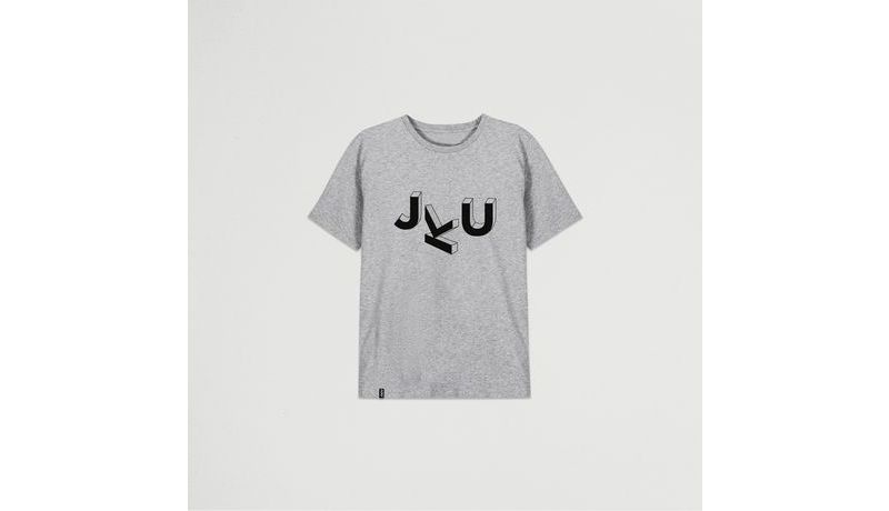 JKU Men's shirt, gray