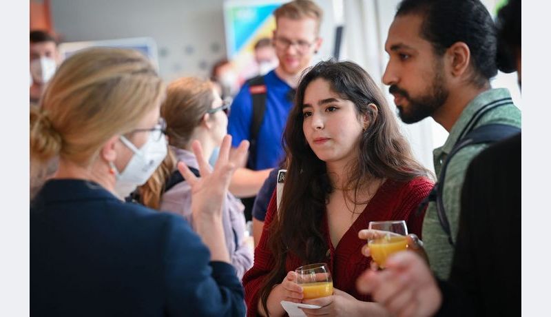 Visitors at the IWC Open House