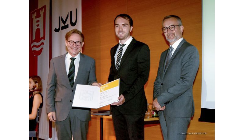 Preisträger*innen JKU Young Researchers Award 2021