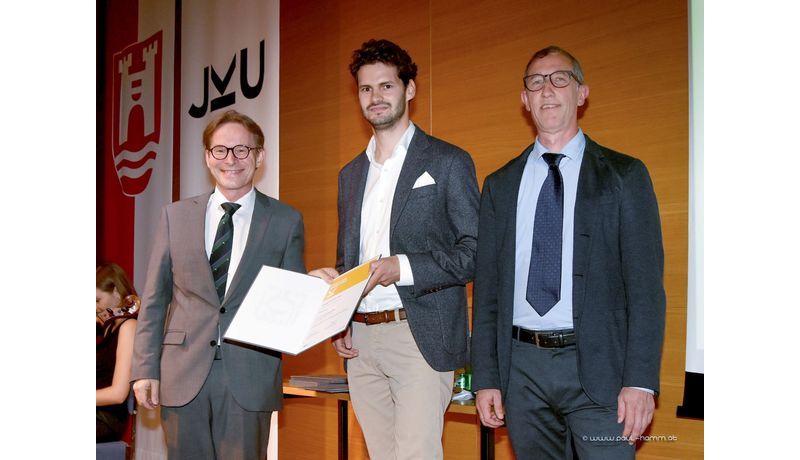 Preisträger*innen JKU Young Researchers Award 2021