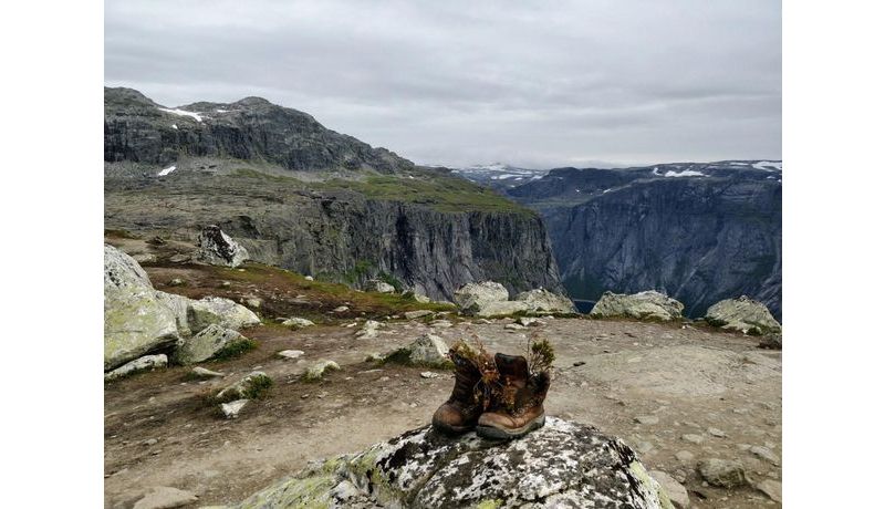 "Hiking Boots" (Trolltunga, Norway)